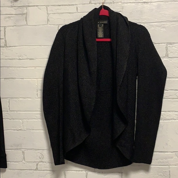 Ralph Lauren Black Label Metallic Cardigan Large - Picture 7 of 9